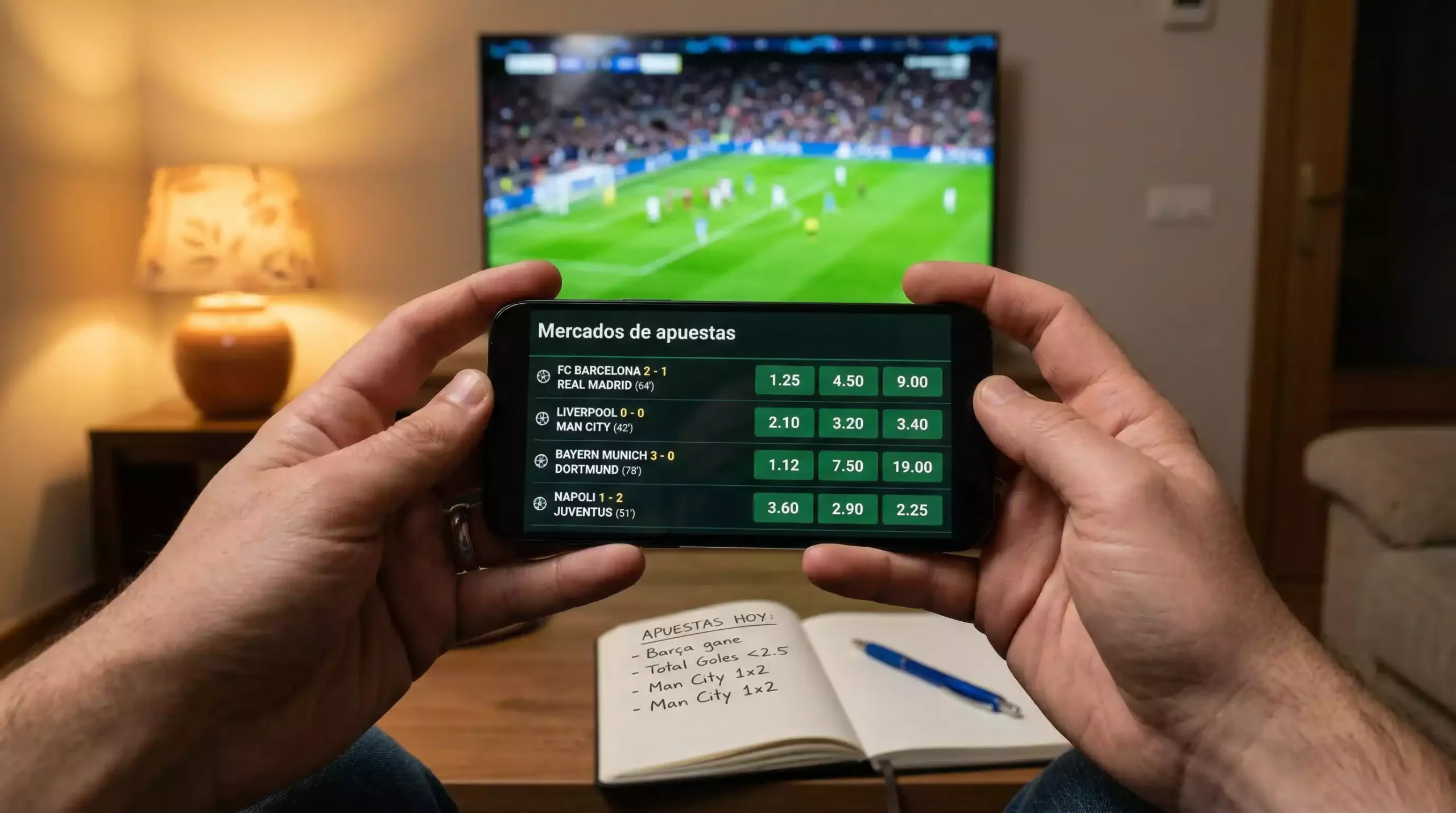 Mercados de apuestas disponibles en partidos de la Serie A italiana